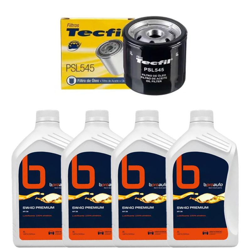 KIT-TROCA-OLEO-GOLF-TSI-COMFORTLINE-1.4-16V-2014-2015-5W40