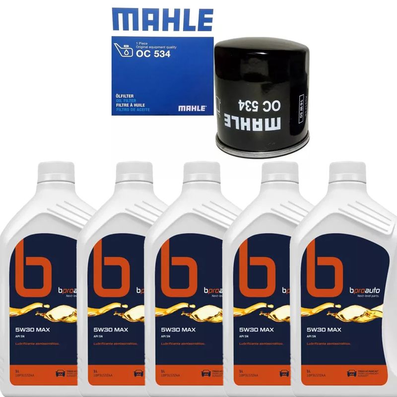 KIT-TROCA-OLEO-RAV4-2.0-16V-1999-2005-5W30