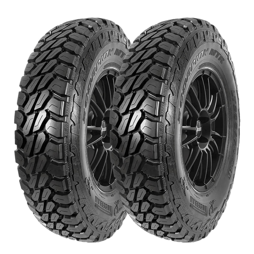 Kit 2 Pneus Aro 16 Pirelli Scorpion Mtr 255/70R16 108Q