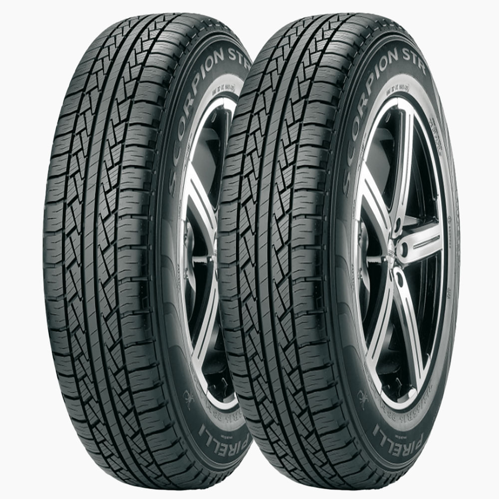 Kit 2 Pneus Aro 20 Pirelli Scorpion Str 265/50R20 107V