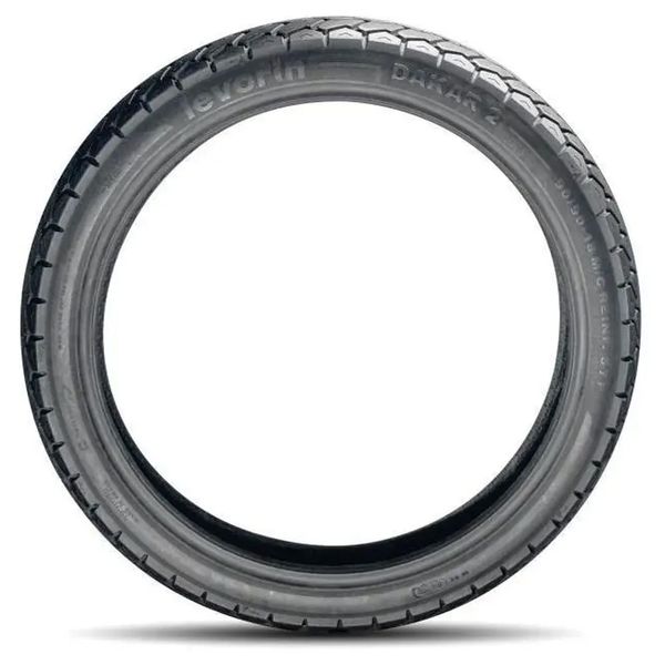 Pneu Moto Levorin Aro 18 Dakar 2 90/90-18 57P Traseiro- Uso Sem Câmara