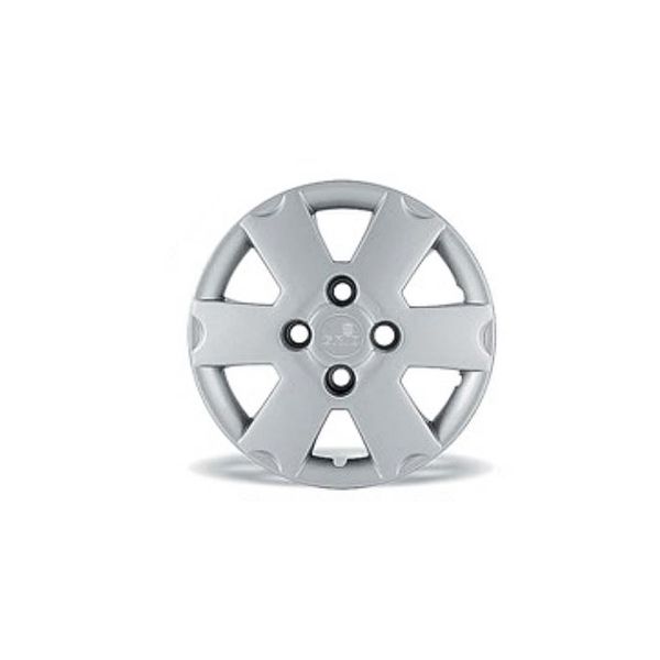 Calota Aro 13 Ford Ka Parafusos 4F Prata 33 Grid
