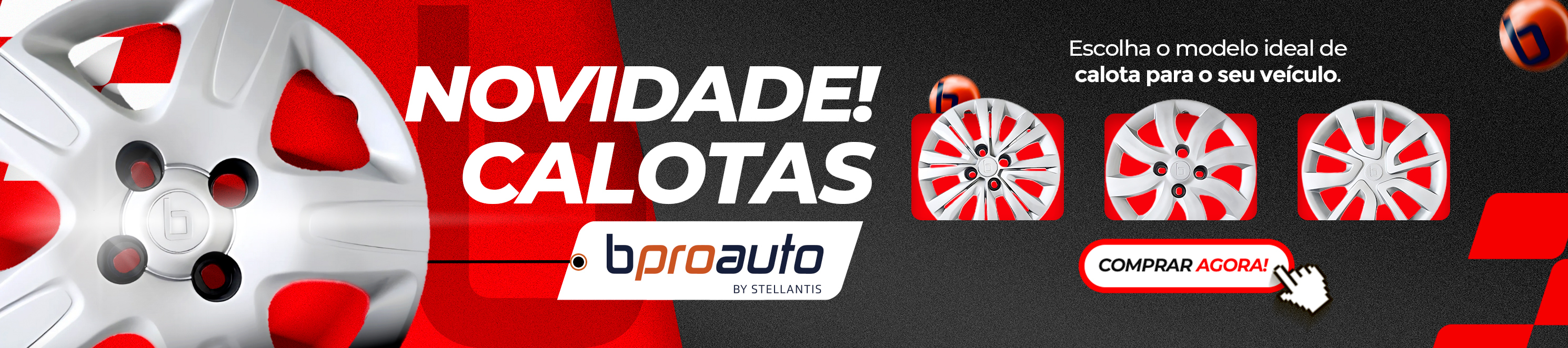Novidade - Calotas BProauto