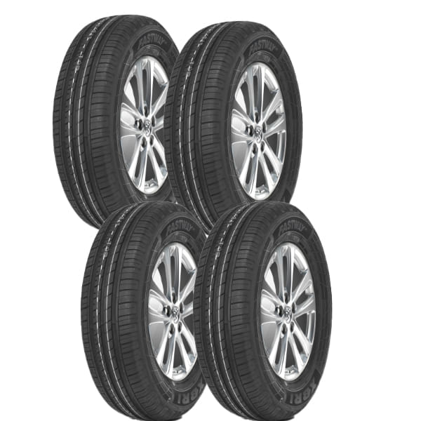 Kit 4 Pneus Aro 13 Xbri Fastway C1 175/75R13 84T