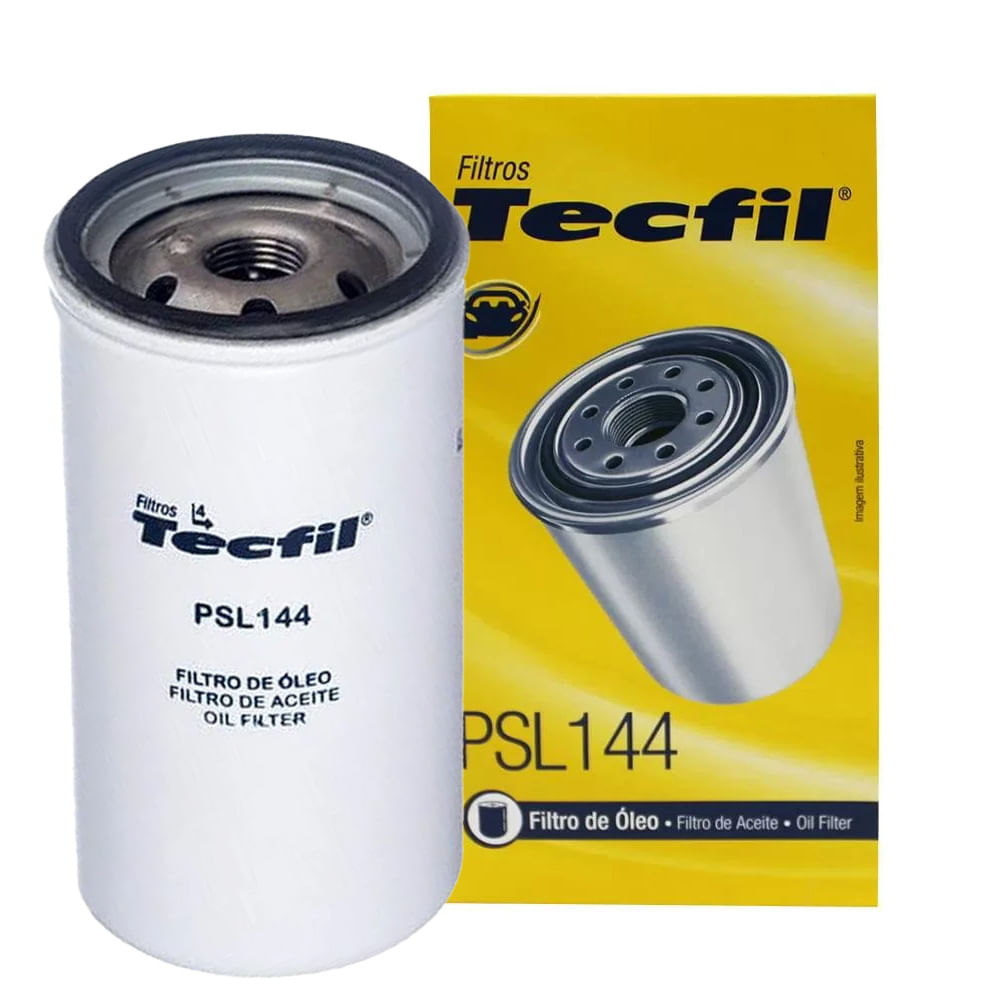 Filtro De Oleo Tecfil Psl144 Ford Ecosport Edge Focus Ranger