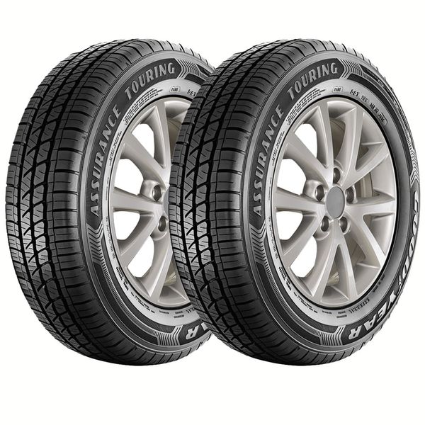 Kit 2 Pneus Aro 14 Goodyear Assurance Touring 185/65R14 86T