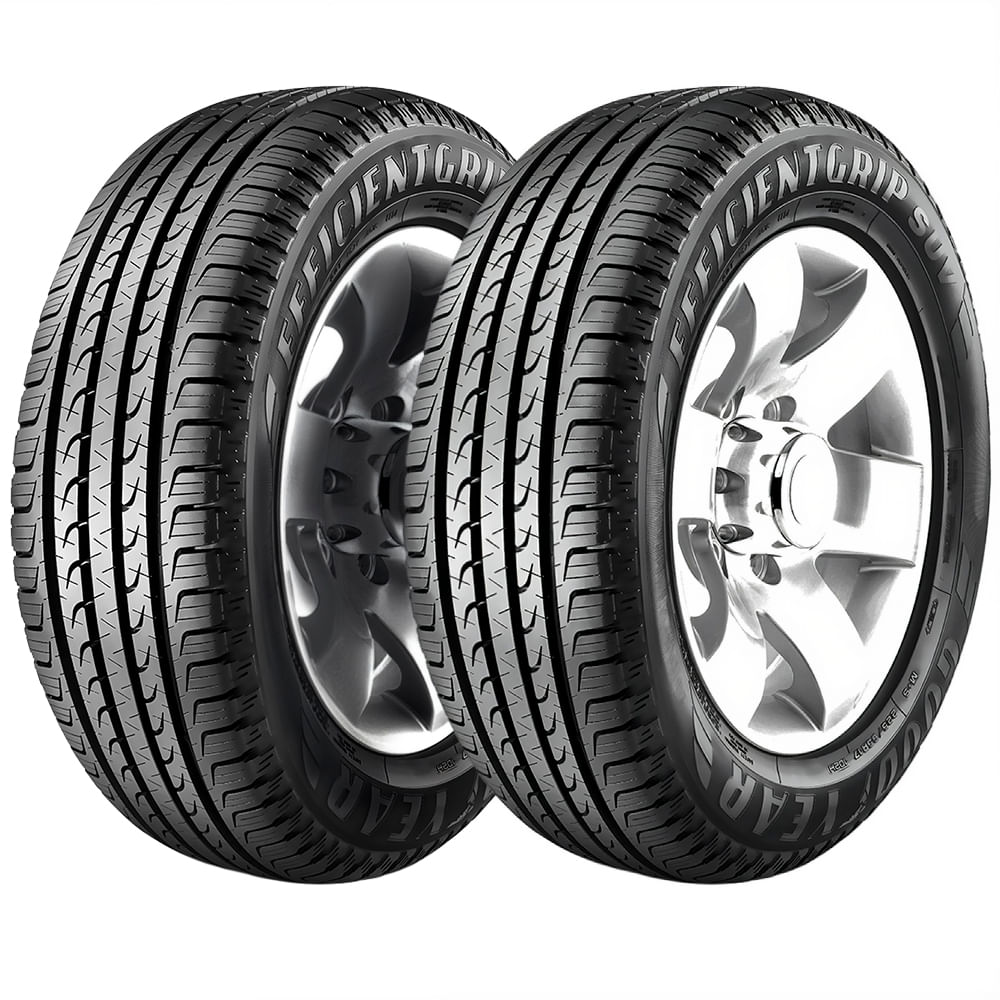 Kit 2 Pneus Aro 17 Goodyear Efficientgrip Suv 215/60R17 96H