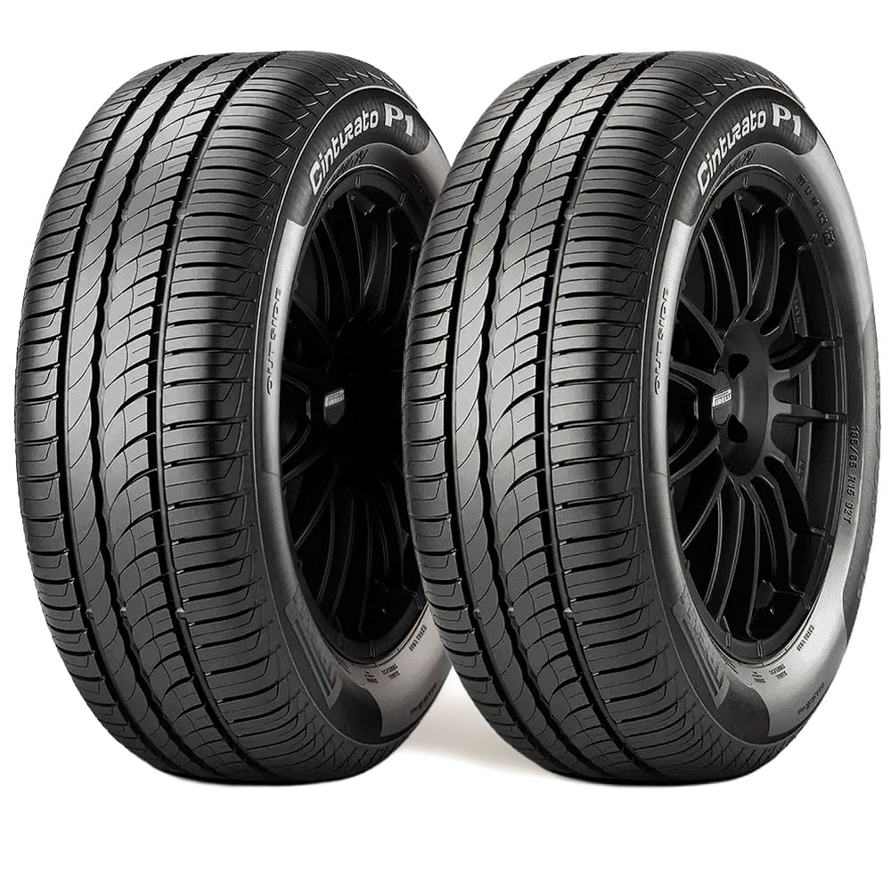 Kit 2 Pneu Aro 16 Pirelli Cinturato P1(Ka) 195/55R16 91V Xl
