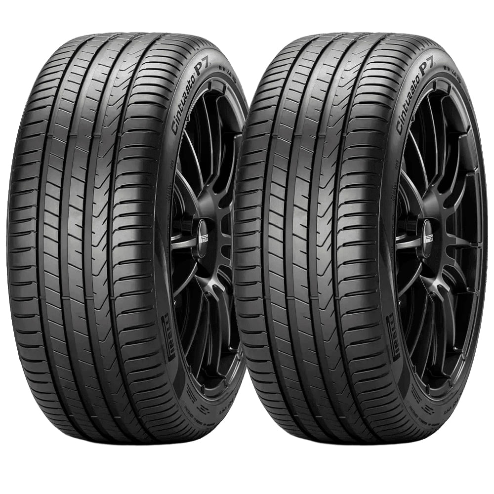 Kit 2 Pneu Aro 15 Pirelli Cinturato P7 205/60R15 91H